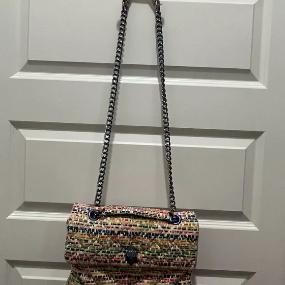 NWOT Kurt Geiger Multicolor Woven Shoulder Bag🤩 - Picture 4 of 5